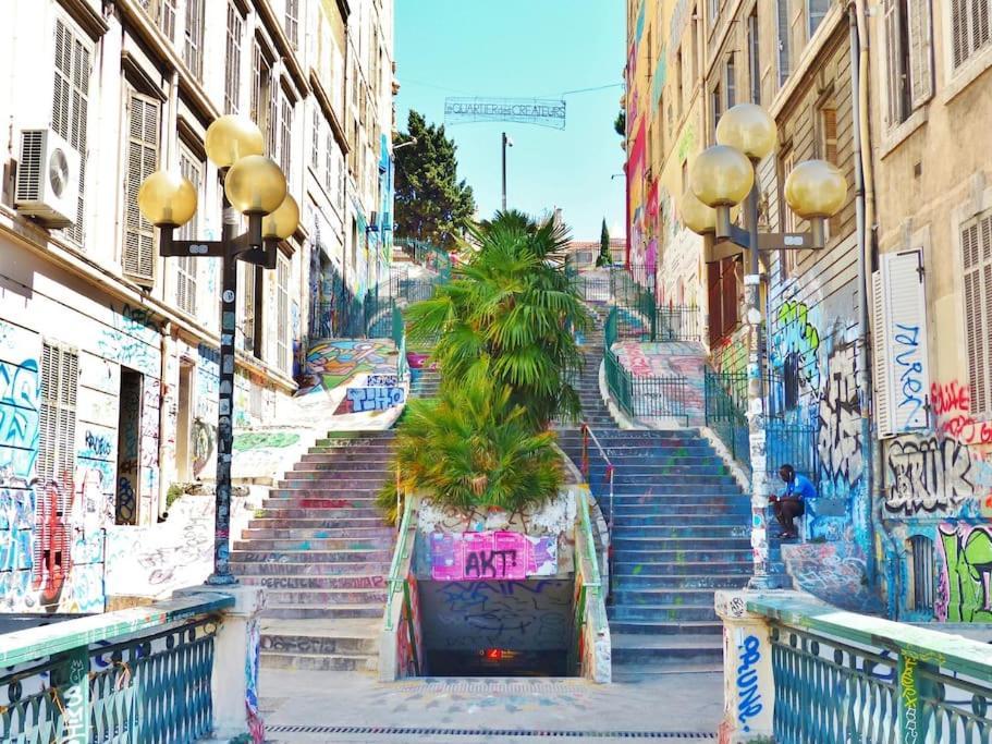 Studio Au Coeur De Marseille Marselha Exterior foto